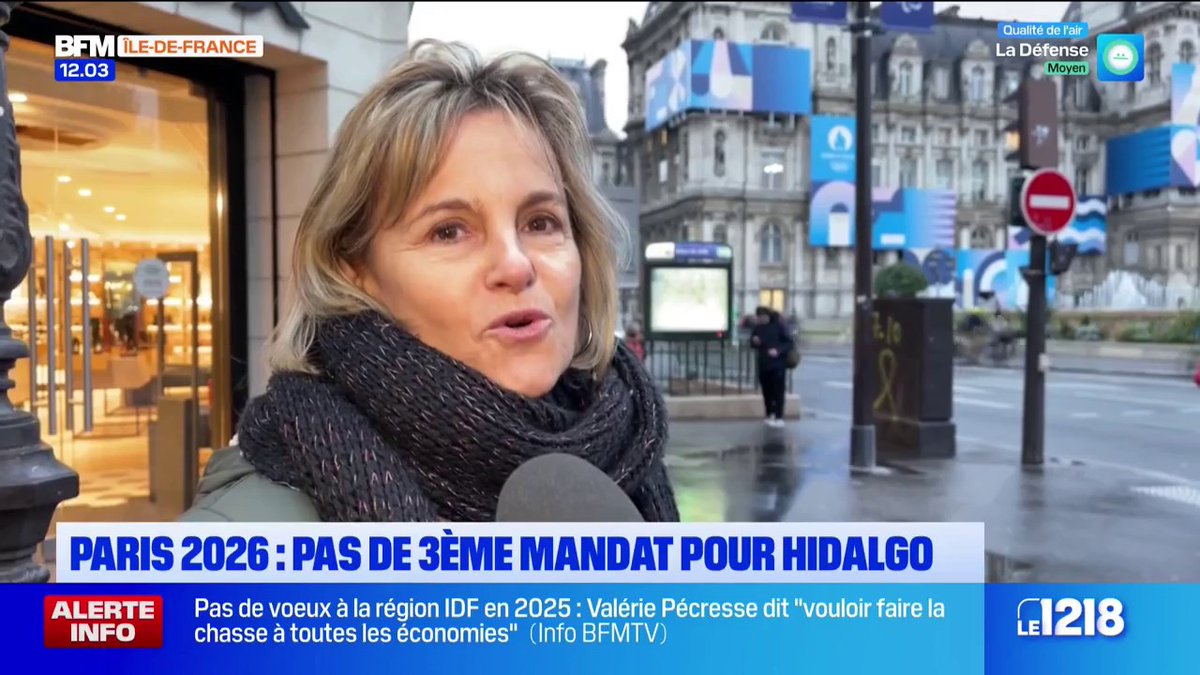 Pas de troisième mandat pour Anne Hidalgo en 2026: comment les Parisiens accueillent-ils la nouvelle?