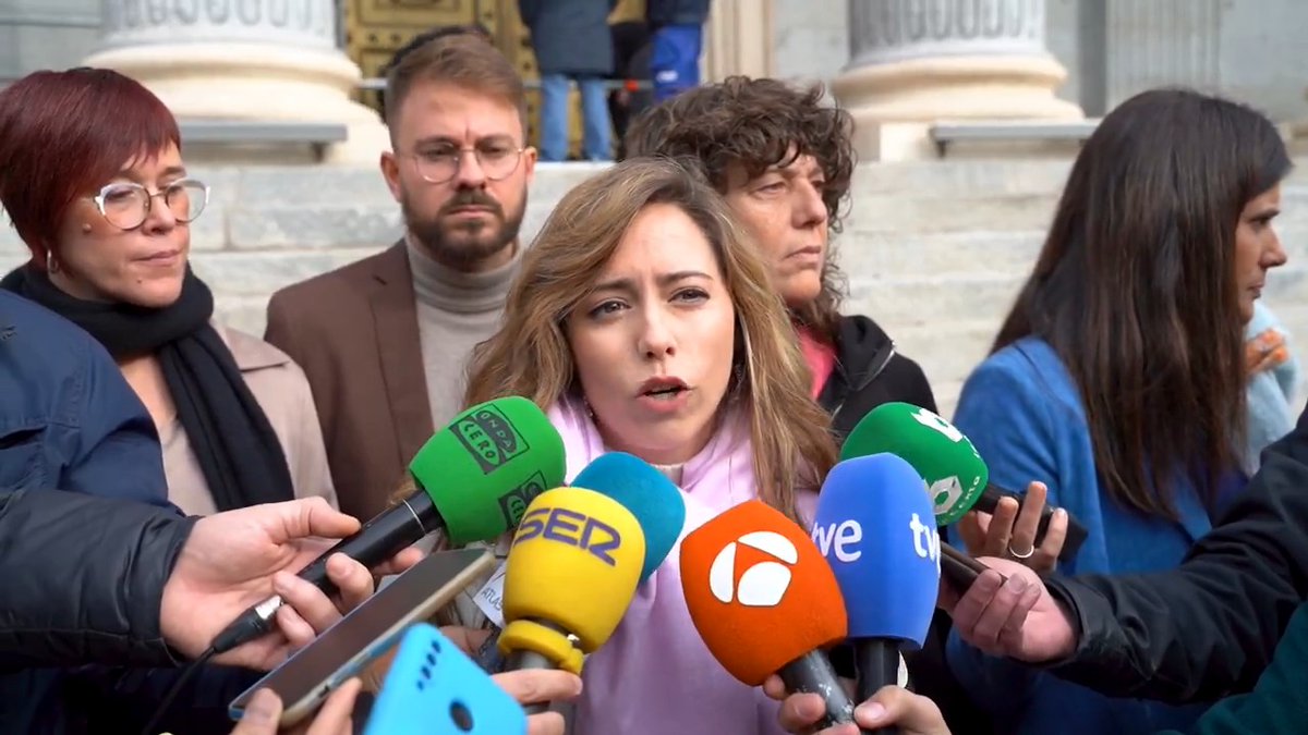 Registramos en el Congreso la Comisión de Investigación por la gestión de la DANA. El PP debe rendir cuentas por su gestión homicida y Mazón debe dimitir. Los máximos responsables del Gobierno también deben explicar por qué no tomaron el control cuando debían. 🎥 María Teresa Pérez