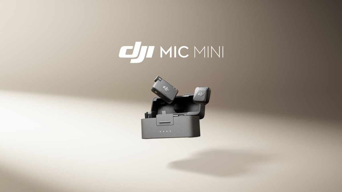Meet the DJI Mic Mini: ultralight, wireless, and powerful. Enjoy stable, high-quality audio, 48-hour battery life, and seamless DJI OsmoAudio™ integration. Perfect for content creators! Learn more 👉 #DJIMicMini #Wirelessmicrophone