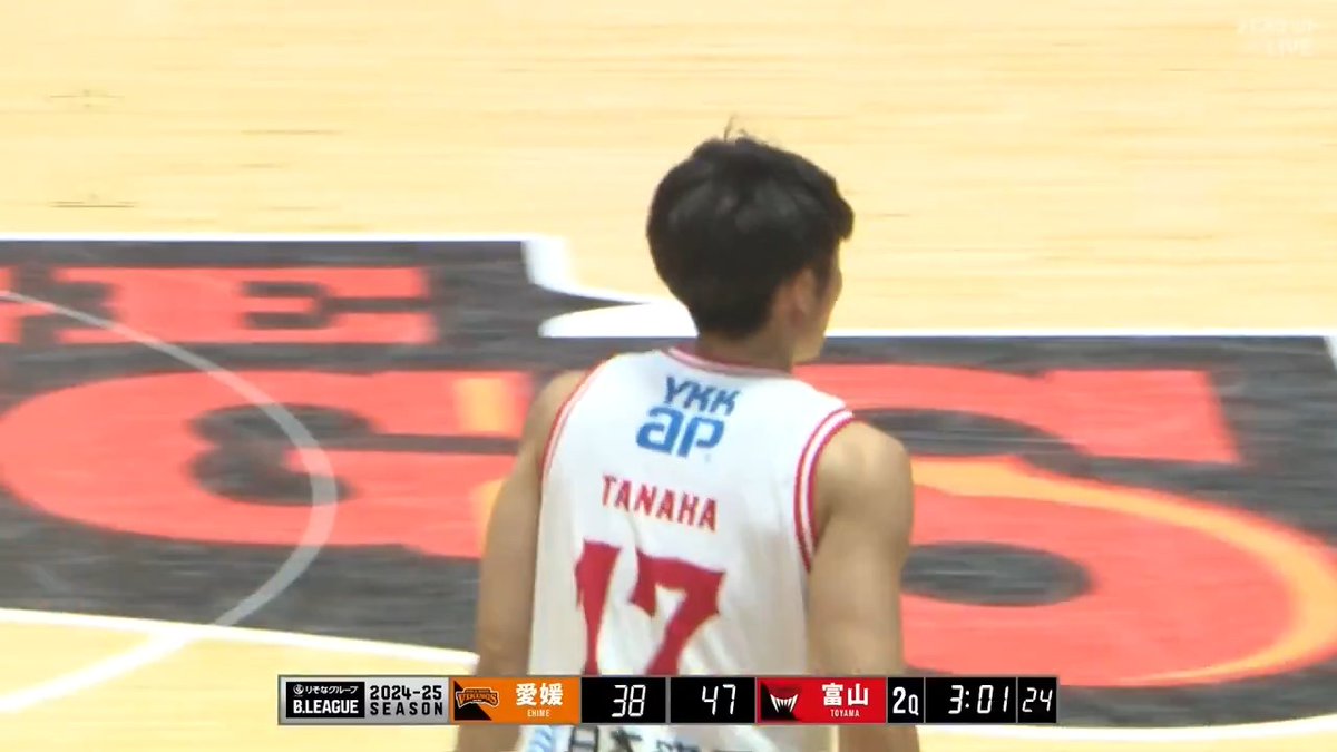 6日間で4連勝😤 特別指定選手 #田中晴瑛 初の3Pシュート㊗ #市立船橋高 の先輩 #野﨑由之 らも沈めチーム計14本成功👌 #愛媛オレンジバイキングス🆚#富山グラウジーズ #りそなグループ #Bリーグ B2第9節｜GAME2 視聴はこちら👇 #バスケットLIVE B.LEAGUE（Bリーグ） 富山グラウジーズ
