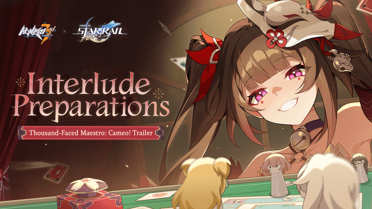 Honkai Impact 3rd Sparkle's New S-rank Battlesuit Thousand-Faced Maestro: Cameo! Trailer — Interlude Preparations #Sparkle's new S-rank battlesuit Thousand-Faced Maestro: Cameo! debuts! Watch>> #SparkleImpact3rd #StarsDerailed #HonkaiImpact3rd