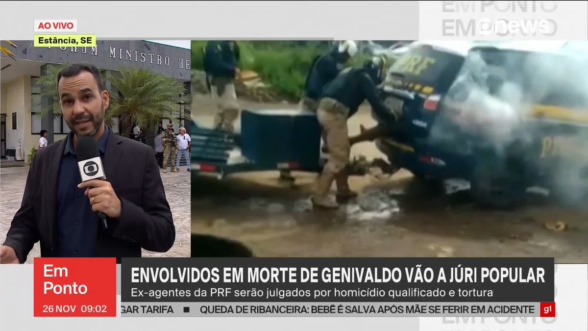 ATENÇÃO: ex-agentes da PRF, que mataram um homem inocente em uma "câmara de gás" dentro da viatura, vão a julgamento e responderão por homicídio e tortura. O crime foi durante a gestão Bolsonaro da PRF e eles foram demitidos no governo Lula.