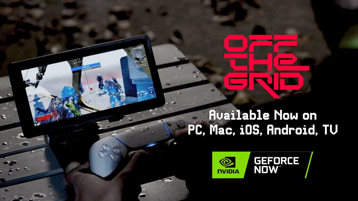 🎮 OFF THE GRID is live on GeForce NOW 🌩️ NVIDIA GeForce NOW! 🔥 Experience OTG on the #1 cloud gaming platform—play seamlessly on Mac, iOS, Android, smart TVs, or low-spec PCs. Dive into top-quality gameplay without needing high-end hardware. 🕹️✨