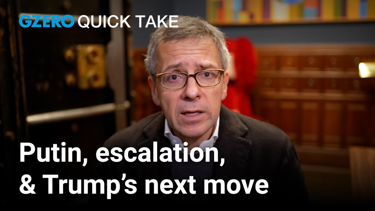 putin is not: threatening wwiii he’s trying to show how dangerous existing biden/nato policy is &amp; paving the way for trump to play peacemaker GZERO Media