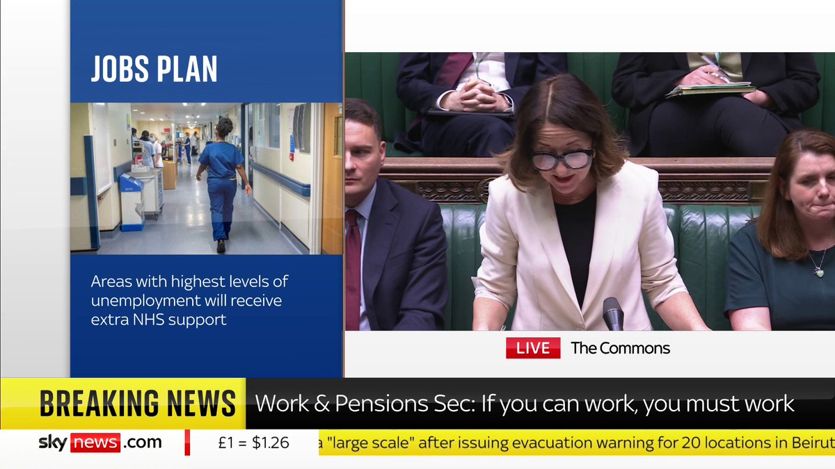 "Under this Labour government if you can work, you will work” Work and Pensions Secretary Liz Kendall announces the government's plan to "get Britain working again"