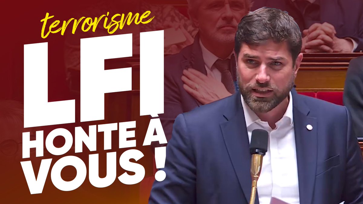 Collègues de #LFI, honte à vous ! Excusez-vous devant les victimes, leurs familles et devant la République. Chaque mot que vous prononcez pour vous justifier est une insulte, un crachat sur les tombes de #Paty, des enfants de Toulouse, de toutes les victimes de la barbarie.#QAG