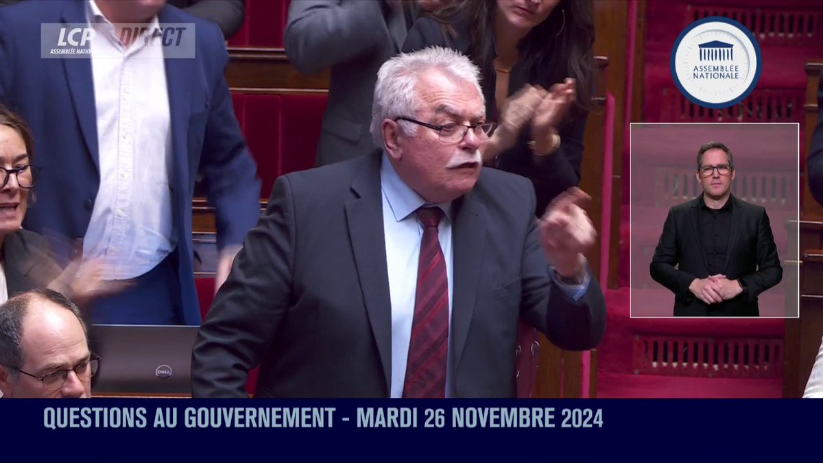 « Honte à vous ! On ne parle pas de poissons, on parle d’êtres humains », lance André Chassaigne à cette bête immonde de ministre de l’Intérieur qui a préféré laisser son collègue ministre de la pêche répondre à une question sur les migrants morts en mer.