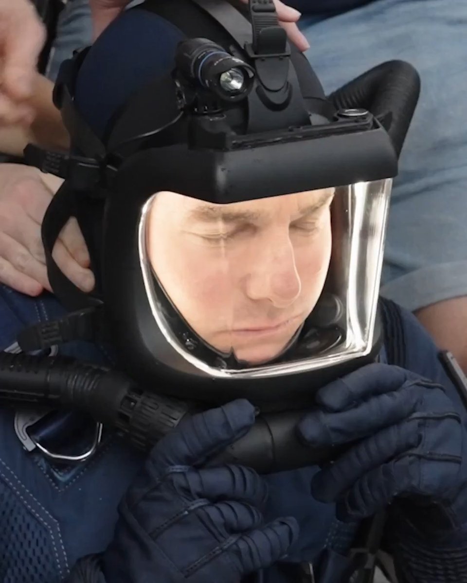 Suiting up for the impossible. #MissionImpossible – The Final Reckoning