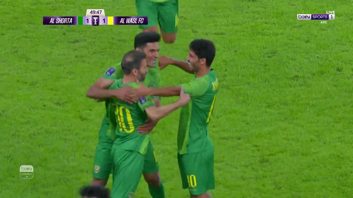 فهد اليوسف يدرك التعادل للشرطة العراقي في شباك الوصل الإمارتي #دوري_أبطال_آسيا_للنخبة