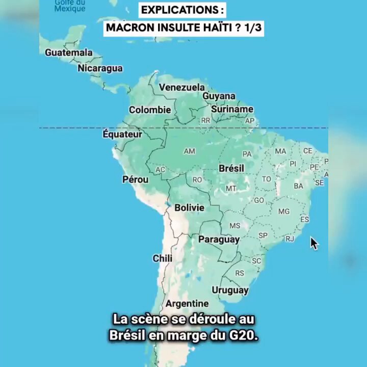 Haïti / Macron 🎥Histoires Crépues