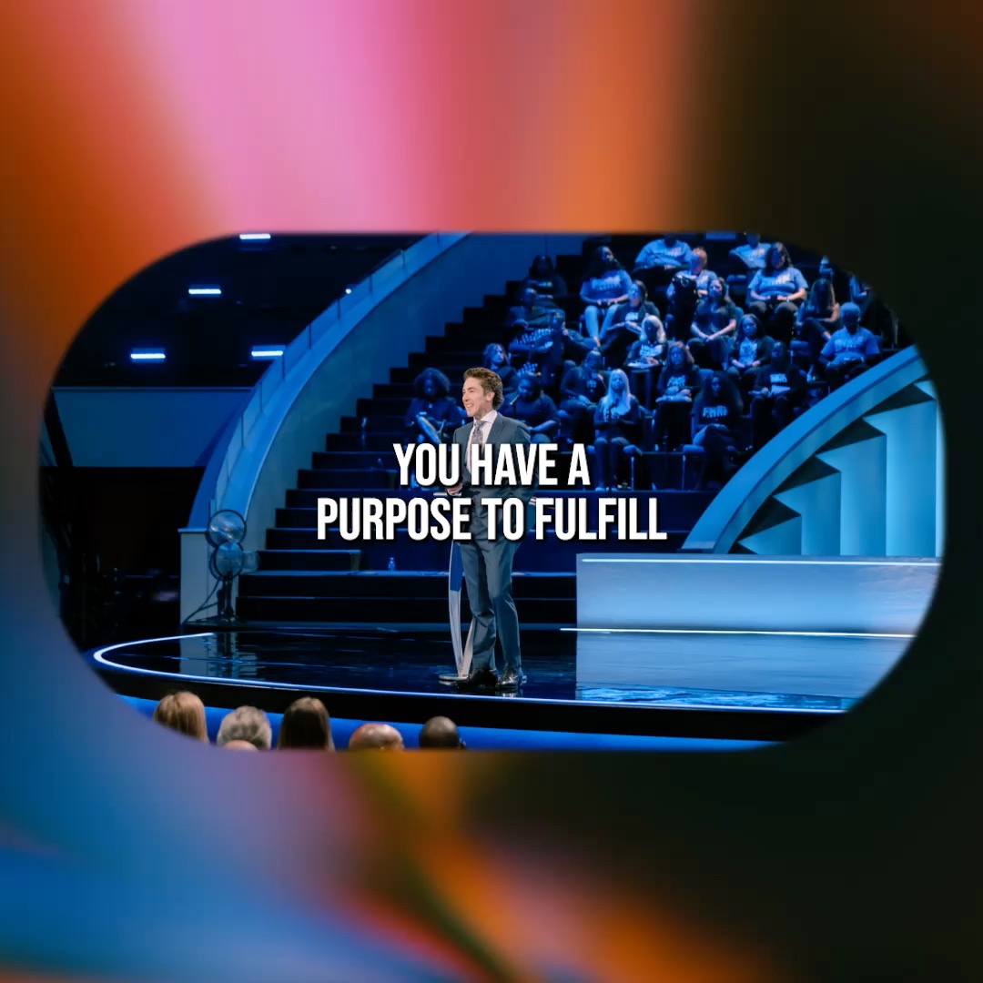 When He can trust you to be a good steward of your gifts, your time, when you stay focused and get rid of the distractions, when you make the most of each day, God will take you further than you’ve ever dreamed. Check out this new message from Joel! "Don’t Get Sidetracked":