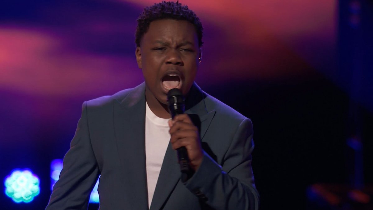 The world is a better place thanks to Jaukeem Fortson's powerful vocals! 🙏 Catch the final night of Playoffs on #TheVoice TONIGHT 9/8c on NBC Entertainment and streaming on Peacock.