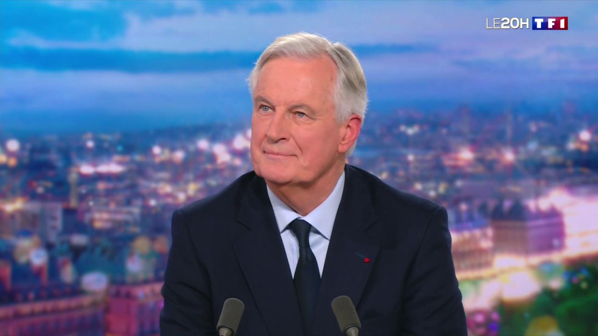🗣️ "Le moment est très grave" ▶️ Alors que la menace d'une motion de censure votée à l'Assemblée nationale se fait de plus en plus pressante sur son gouvernement, le Premier ministre Michel Barnier est l'invité du #20H de Gilles Bouleau