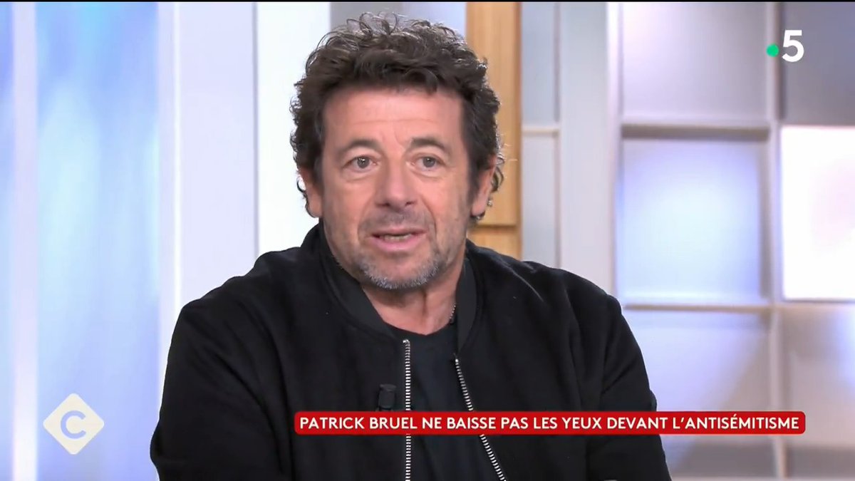 "Je suis allé, il y a 6 jours, pour la 1ère fois à Auschwitz-Birkenau. J’ai ressenti quelque chose de très inquiétant qui m’a envahi : au lieu d’être sur les images du passé, j’étais sur celles du présent et peut-être du futur." Antisémitisme : Patrick Bruel dans #CàVous