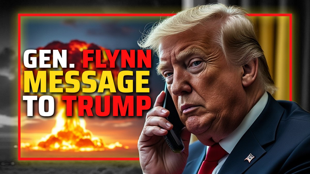 Gen. Flynn Issues Emergency Message To President Trump To Call For Global Peace This Thanksgiving Before We Descend Into Nuclear War General Mike Flynn WATCH/SHARE THE LIVE X STREAM HERE: