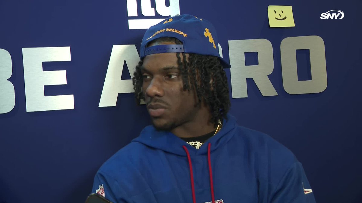 "If I had an opportunity to go back and change the words that I said, I would. I still stand on what I said. I said it. I don't have no regrets with what I said." - Malik Nabers