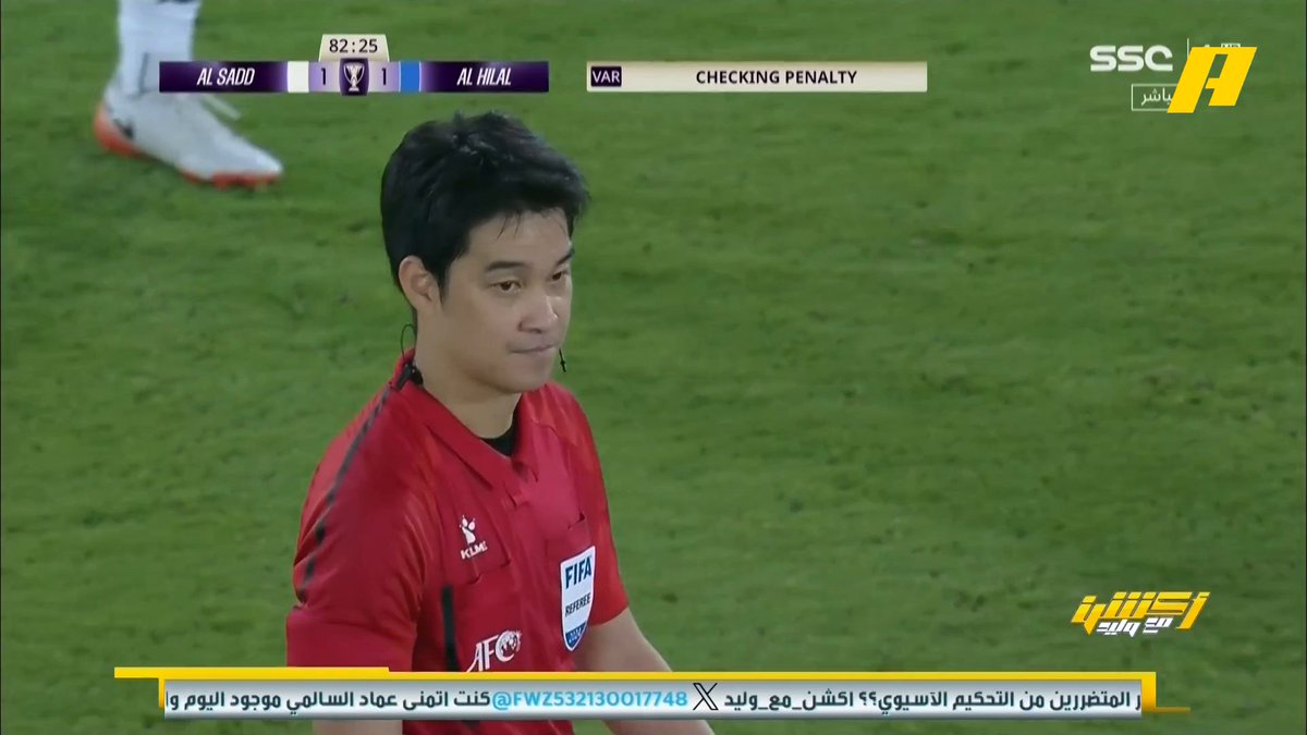 عبدالعزيز الزلال: الحكم الكوري اليوم هو الوريث الشرعي لنشيمورا عبدالله فلاته: الهلال نُحر اليوم والحكم تعمد عدم احتسابها .. ولودي يستحق الطرد #أكشن_مع_وليد #الهلال_السد يعرض الآن على شاشةMBC Action يأتيكم يوميًا الـ11:30 يمكنكم متابعة الحلقة مباشرة