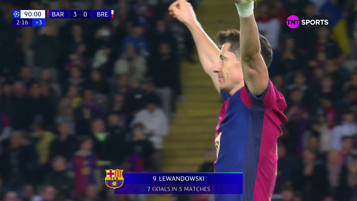 É O GOL 1️⃣0️⃣1️⃣ DELE! 🇵🇱🔥 LEWANDOWSKI MARCA MAIS UM PARA O BARÇA!
