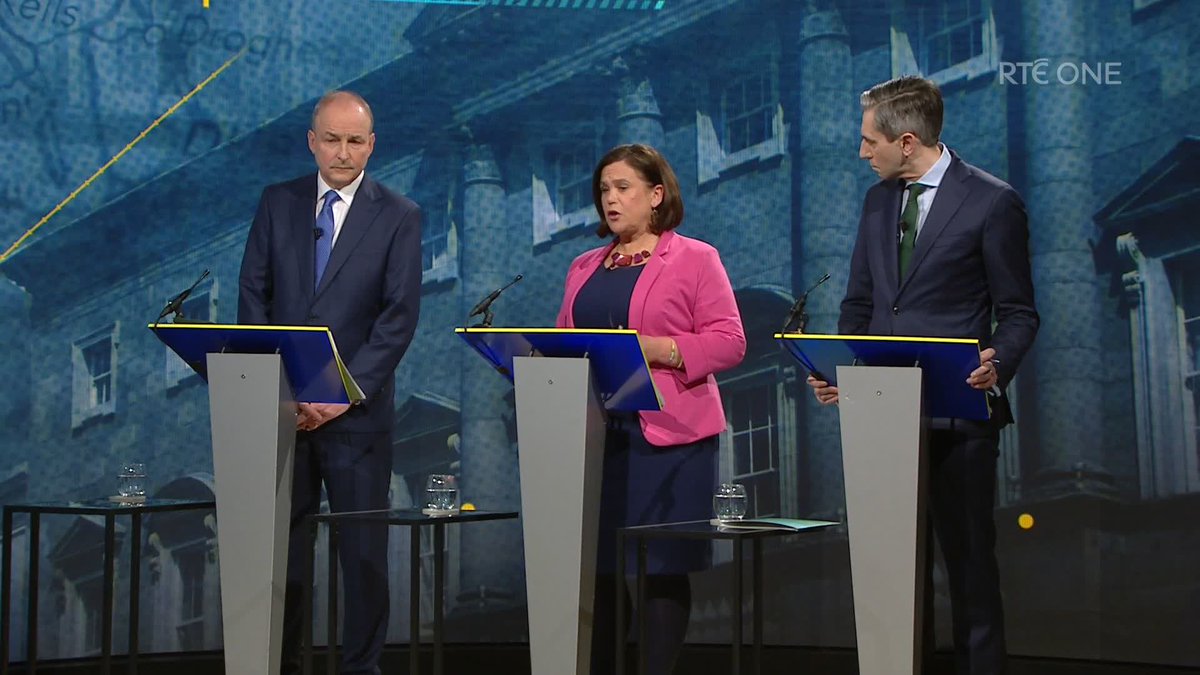 "These two gentlemen propose... to hike those costs up even further, that to me is extraordinary." Mary Lou McDonald speaks on taxes on fuel, and responds to questions about Sinn Féin's manifesto tax proposals. #rtept | RTÉ News