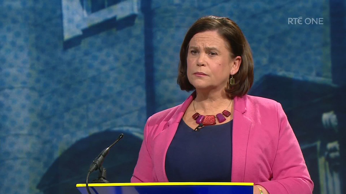 "What would be the first thing that you say 'we can't deliver' if we need to reign in our spending?" asks Miriam O'Callaghan of Mary Lou McDonald. "We're not going to impose austerity on people," the Sinn Féin leader responds. #rtept | @RTENews
