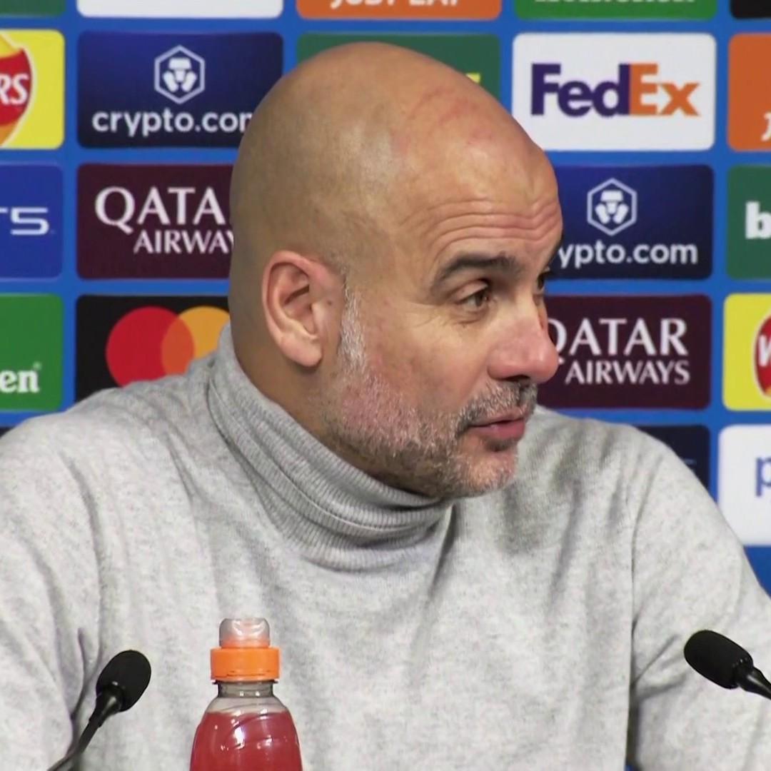 🗣️ "They are disappointed of course we understand it" Pep Guardiola reacts to Manchester City drawing 3-3 with Feyenoord 🔹