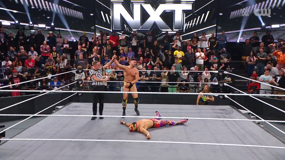 WHAT. A. MATCH. “All Ego” Ethan Page is headed to #WWEDeadline! #WWENXT