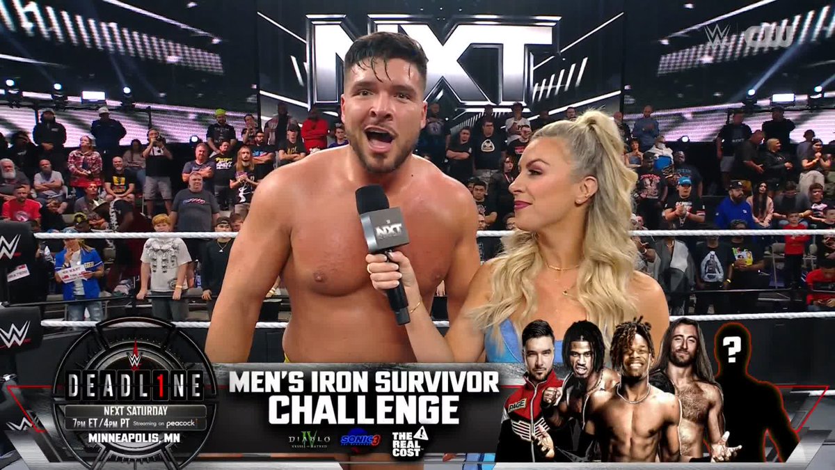 Not sure you should have said that, Nathan Frazer... 😬 #WWENXT