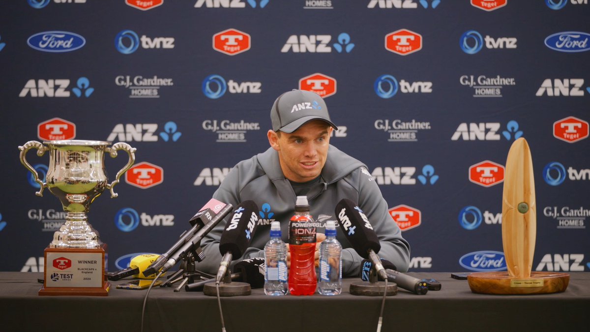 Captain Tom Latham confirms his XI ahead of the 1st Tegel Test against England starting at Hagley Oval tomorrow. Follow play LIVE in NZ with TVNZ DUKE, TVNZ+, Sport Nation and The ACC. #NZvENG