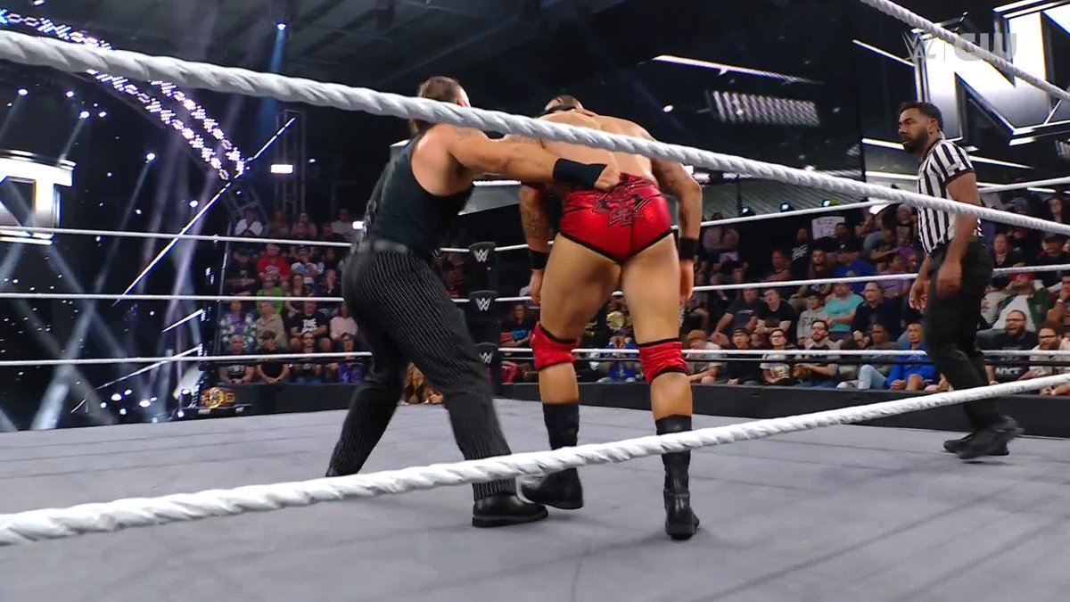 Even with a hurt knee, you can't count out Tony D’Angelo! 😤 #WWENXT