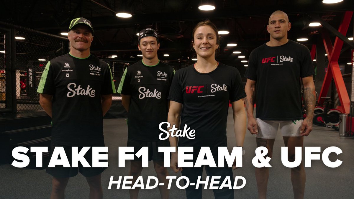 .Valtteri Bottas and 周冠宇 | Zhou Guanyu 🇨🇳 are world-class drivers, but can they make it as world-class @UFC fighters? 🏎👊 We sent them to the UFC Performance Institute in Mexico to face alexa grasso and Alex "Poatan" Pereira in drills to see if they can match it with the best 💪