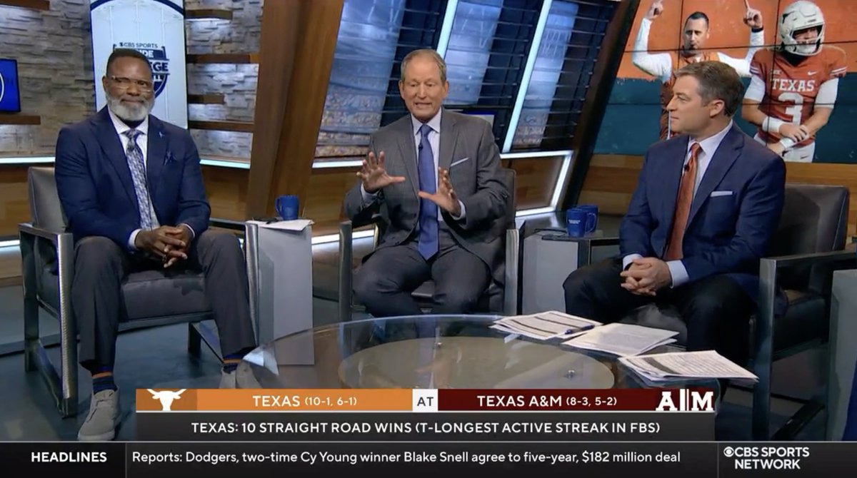 "We know about the SEC - that the home field matters. This is gonna be the home field plus 12, 13, 14 and 15. Give me the Aggies." 🗣️ Rick Neuheisel says the 12th man will be the difference for Texas A&M Football in the Lone Star Showdown vs. rival Texas