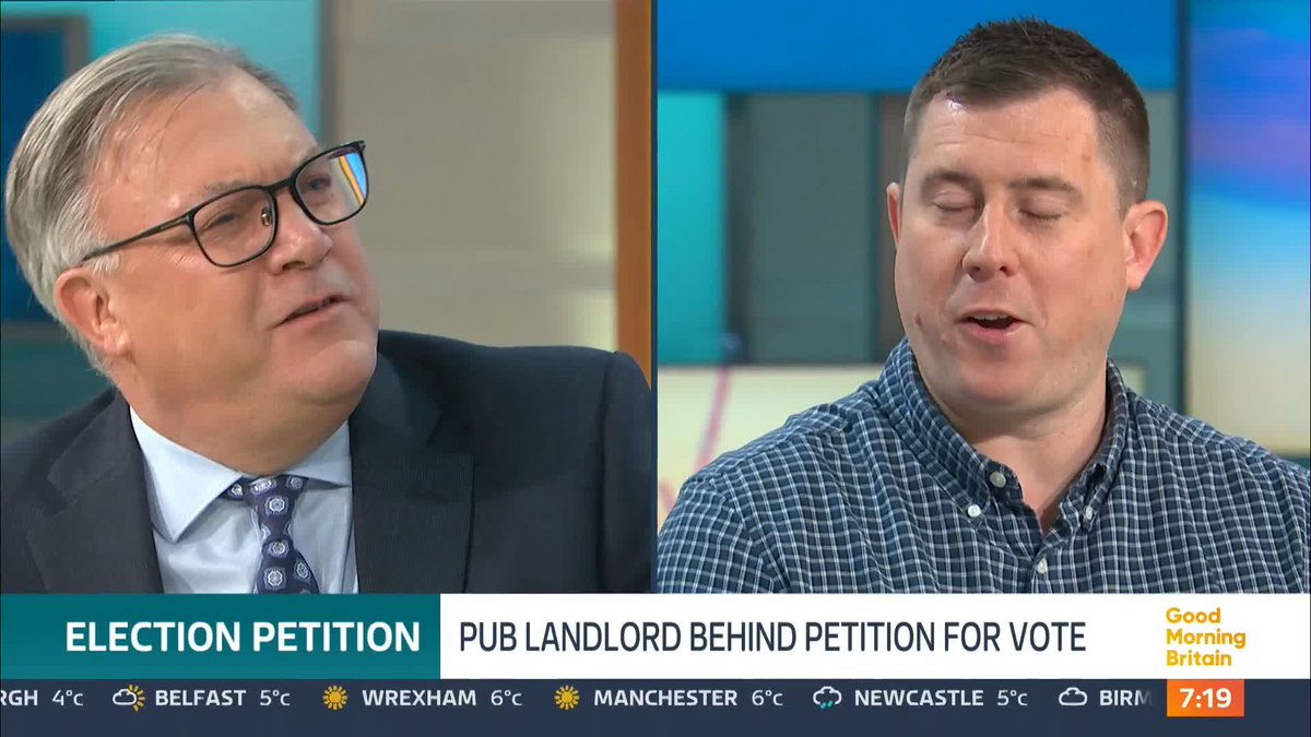 'If the Tories break promises, is that not as bad as if Labour breaks them?' Pub landlord Michael Westwood says he launched a petition - which has so far received more than 2.5 million signatures - after seeing Keir Starmer & his MPs go back on their manifesto promises.