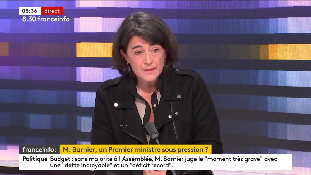 🔴➡️ "Ceux qui prendraient le risque d'envoyer le pays dans le mur, devront assumer la responsabilité d'un affaiblissement durable du pays", affirme Maud Bregeon.
