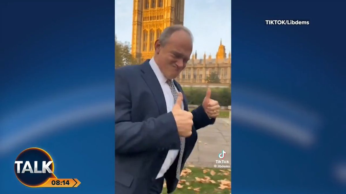Mike Graham: "What’s wrong with Ed Davey?" The Liberal Democrat leader has challenged Keir Starmer to a FIFA match and will post a daily dance on TikTok until then. Mike Graham 🇬🇧