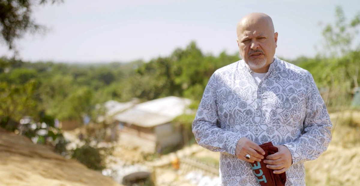 #ICC Prosecutor Karim A. A. Khan KC addresses the Rohingya community on the application for a warrant of arrest in the situation in #Bangladesh/#Myanmar ⤵️