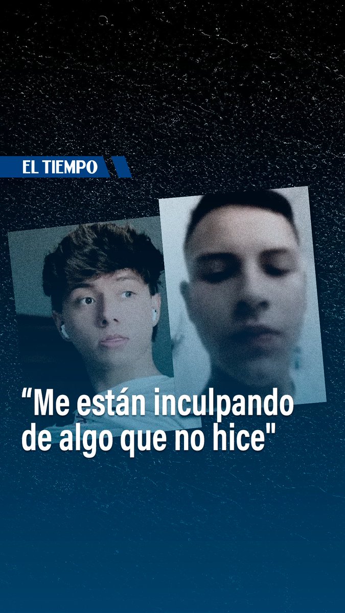 🚨 Andrés Camilo Sotelo Torres, el señalado asesino de Juan Felipe Rincón, hijo del inspestor general de la Policía, rompió el silencio y se defendió de los cargos que le imputó la Fiscalía. Le explicamos los detalles. 👇🏽 🎤 Guion: Laura Angélica Lenis 📽️Edición: Jerson Cruz