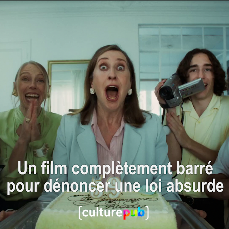 C'est pas tous les jours qu'une agence française ose aller aussi loin dans le délire publicitaire. Alors bravo Josiane pour cette campagne totalement déjantée pour l'asso Association Valentin Haüy. #actu #madeinfrance