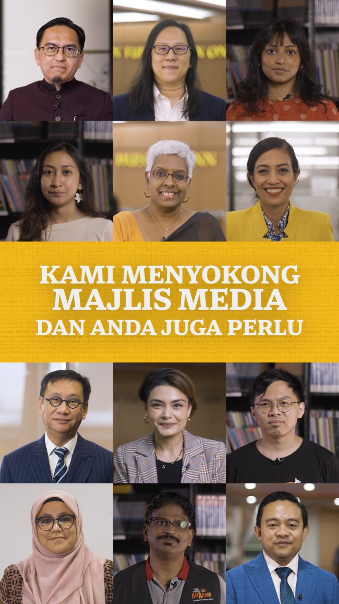 Jika anda tengah cari penyelesaian kepada masalah anda untuk dapat maklumat tepat dan sahih dalam media, kamu mungkin ada salah satu cara untuk menolong anda. Majlis Media Malaysia! Tonton video di bawah dan sertai semua pemimpin ini dalam menyokong inisiatif ini! 👀
