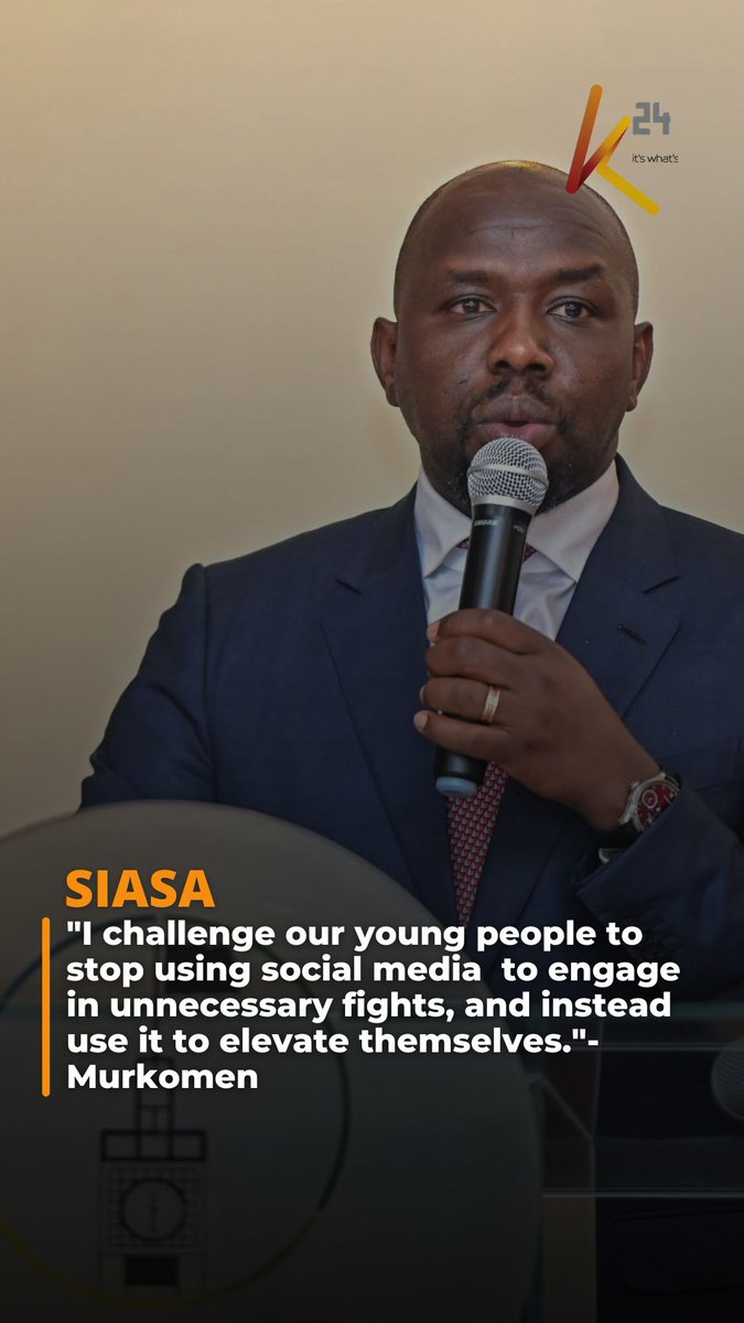 "I challenge our young people to stop using social media to engage in unnecessary fights, and instead use it to elevate themselves."- Murkomen