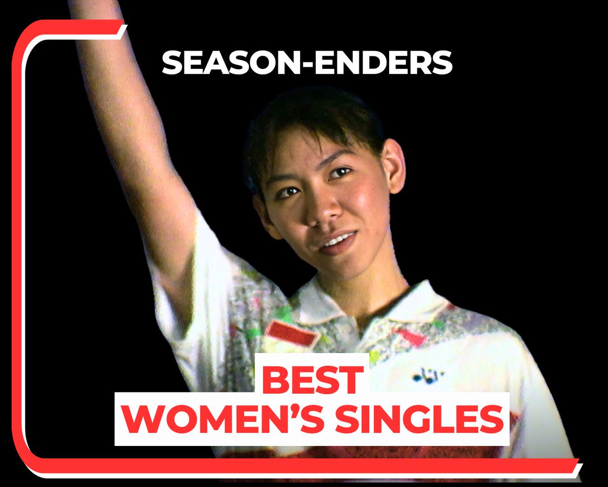 Susi Susanti 🇮🇩 is a true icon of women's singles season-enders. 🫡 The countdown to #Hangzhou2024 continues! #BWFWorldTourFinals