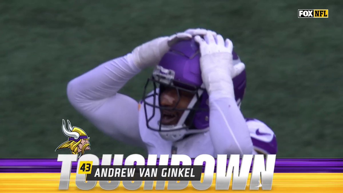 Daniel Jones has some experience throwing to Vikings players. His first touchdown of the season was a pass to Andrew Van Ginkel.