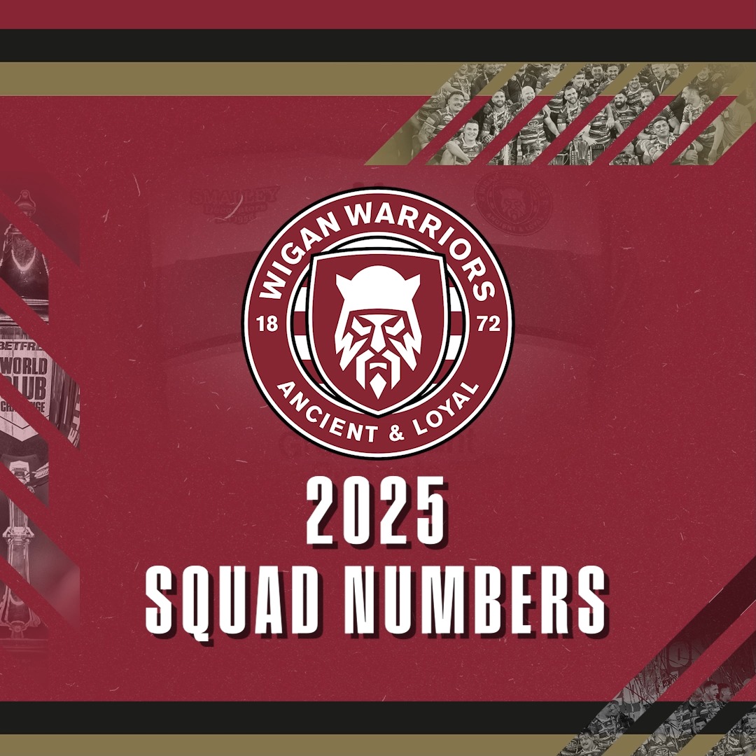 🔢 𝟮𝟬𝟮𝟱 𝗦𝗾𝘂𝗮𝗱 𝗡𝘂𝗺𝗯𝗲𝗿𝘀 ✅ Our confirmed first team squad numbers for the 2025 season. #WWRL
