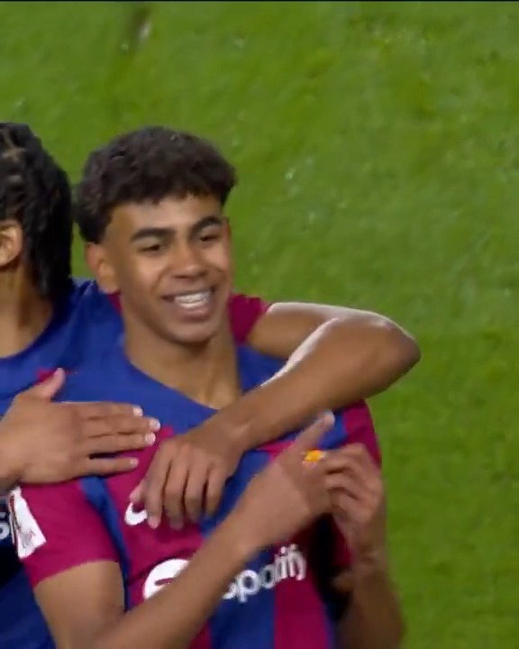 GOLDEN LAMINE. 💙🏆❤️ #LALIGAEASPORTS | FC Barcelona