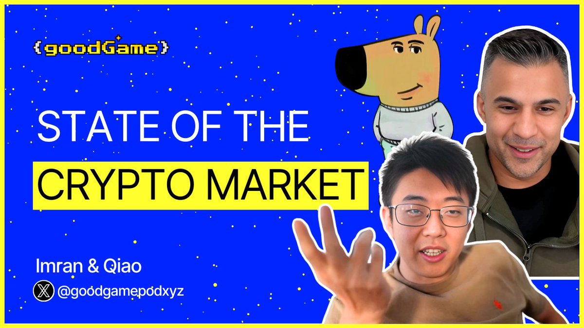 NEW POD | EP 66 State of The Crypto Market | AI, Memes, and Majors Timestamps: 0:56 AI Crypto and terminal of truths 6:38 Thoughts on ai16zdao 6:57 Thoughts on zerebro 14:09 The Next Wave of Internet Companies 16:40 AI Agents as DePIN Projects 18:18 AI Agents and Social Apps 20:30 AI Agents and Creator Tokens 22:52 What's Next for AI Crypto? 28:19 AI Enterprise and AI Consumer 31:23 "Do you feel that this cycle is different?" 36:03 Chill Guy and the TikTok Meta 43:02 Onboarding New Users to Crypto 44:12 "I don't know how to play this cycle anymore." 44:35 Brazil's $BTC National Reserve 45:54 Crypto Twitter Vs. TikTok 47:49 CryptoPunks Pumped a Little Bit 48:41 "This is the last Bitcoin cycle." 49:31 Tokenizing Everything 51:48 $DOGE 53:09 Ethereum's Comeback Story 55:12 Corporate Chains 59:54 Bitcoin Supercycle 1:00:23 Saylor's Bitcoin Liquidation Price 1:02:16 Scottie Pippen Says He Met Satoshi 1:03:50 Saylor's Trauma 1:06:44 Contenders for "The Bitcoin of AI Agents" 1:07:41 Individual AI Agents Links ↓