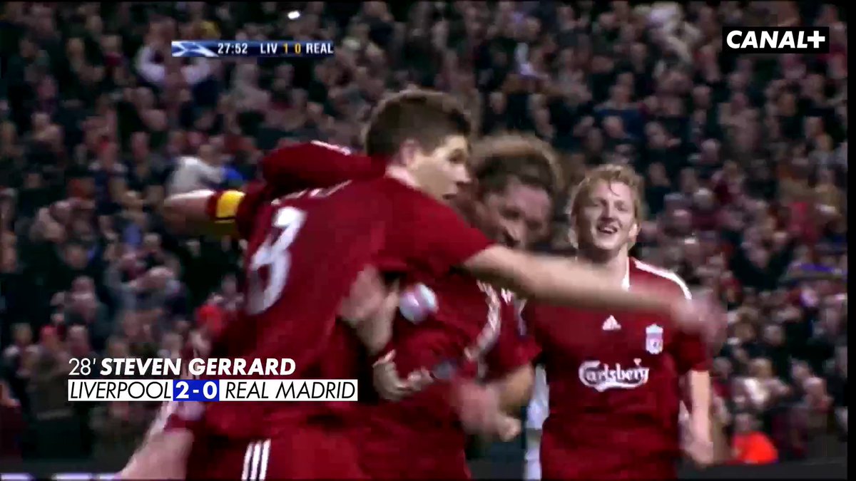 Il y a 15 ans, Liverpool infligeait une correction au Real 4 à 0 🚀 Les Reds vont-ils réaliser une nouvelle performance du genre ce soir ou tomberont-ils face au club le plus titré de l'histoire de la Ligue des Champions ? ⚽ #LFCRMA | #UCL