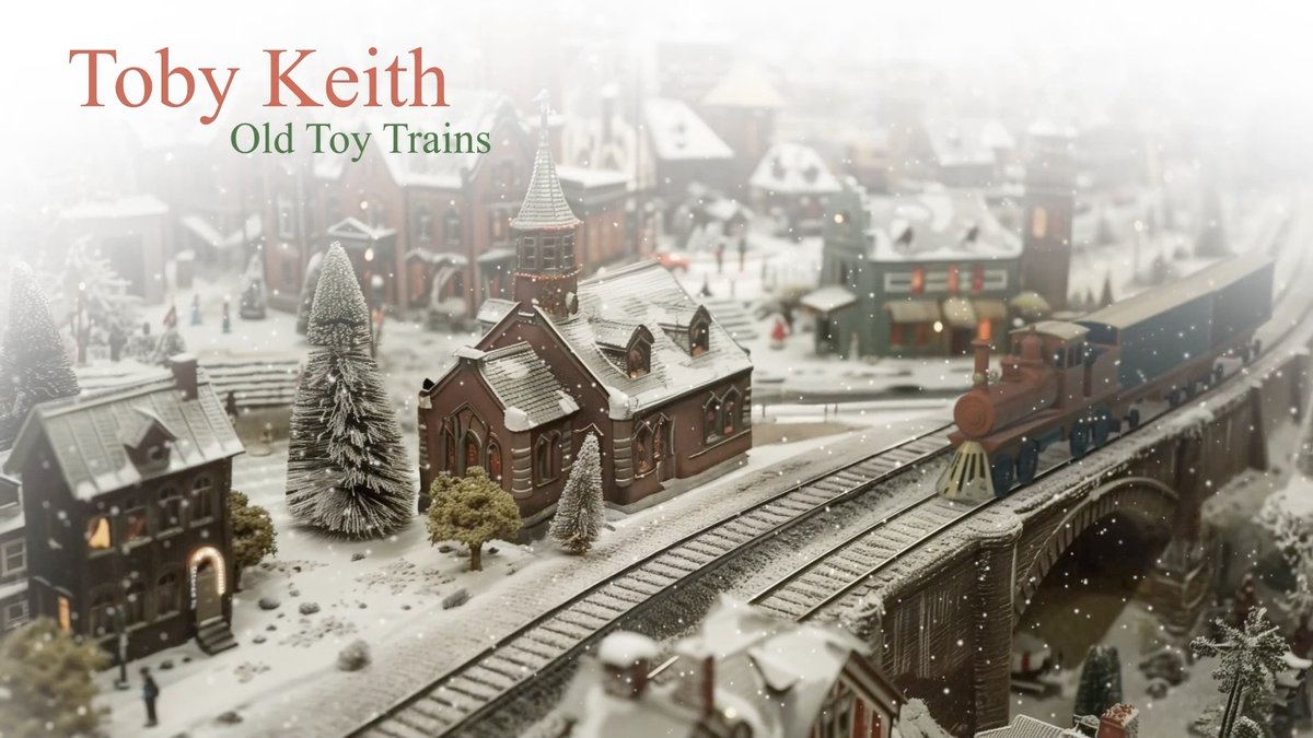 There's a brand new video out for "Old Toy Trains", a fan-favorite Toby recorded back in 2000 that's only available on the new re-released Christmas To Christmas album. Go check it out: