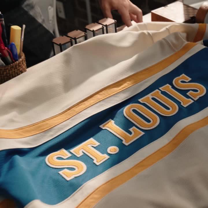 Our city, our history, our tradition... all combined into one #WinterClassic sweater. #stlblues