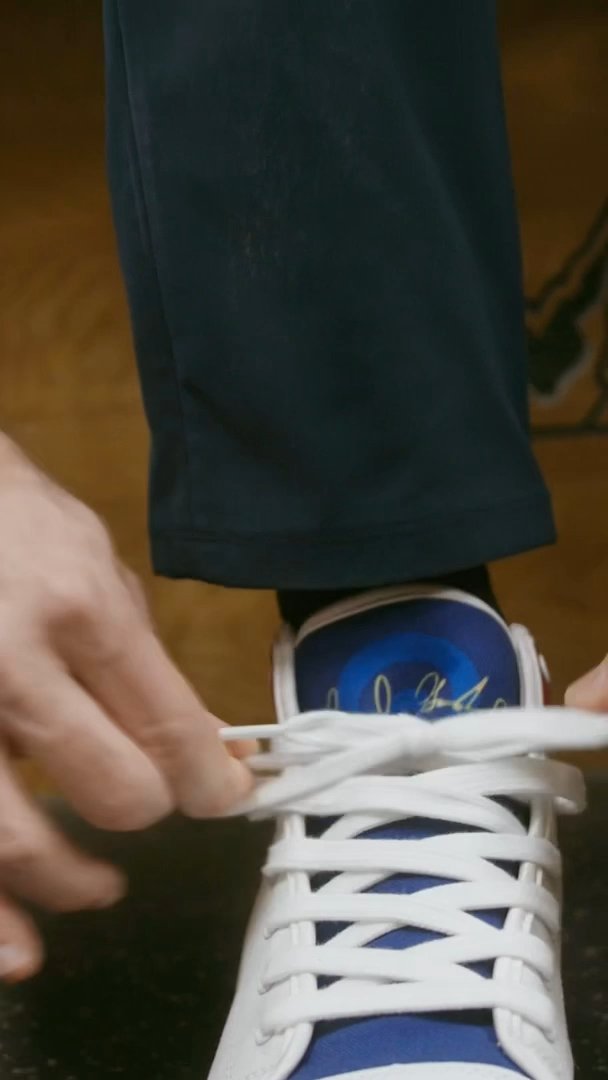👟🥌: Limited Edition Gu Shoes—a custom tribute to Brad Gushue. These high-top running shoes are more than footwear; they celebrate where it all began. 🇨🇦 Inspired by the Newfoundland and Labrador flag and iconic mountainscape. 📍Featuring the coordinates of the Remax Centre/St. John’s Curling Club, where Brad threw his first rock. ✍️ A curling house and Brad’s signature on the tongue for the finishing touch. Currently only available onsite at The Rock Shop during the KIOTI National.