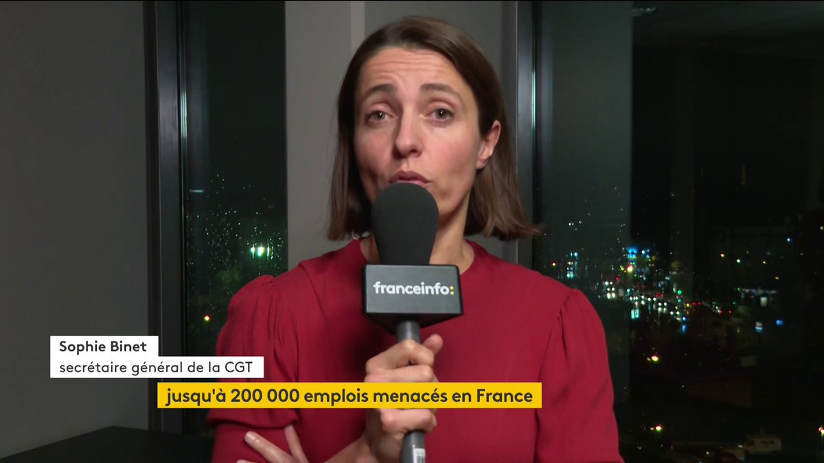 🔴 DIRECT - "Nous alertons dans le désert. Aujourd'hui, nous sommes quasiment à 290 plans de licenciement", prévient la secrétaire générale de la CGT Sophie Binet.