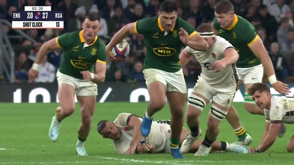 How good was Damian de Allende this year 💪 His form saw him earn a spot in the World Rugby Team of the Year as the best inside centre. Spur Steak Ranches